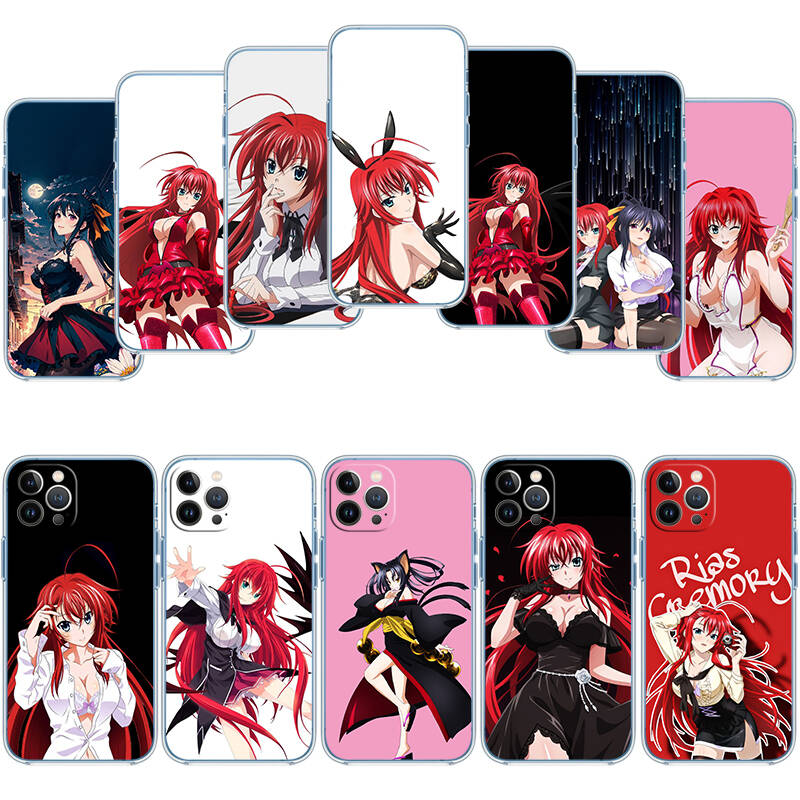 Rias Gremory Case for Motorola G10 G20 G04 E30 E40 E22 E20 E13 E15 G22 G23 G05 G75 G35 G55 E22S E7 G6 G7 G8 G9 Plus Power Play