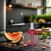 Red Melon Seed Cracker Plier, Sunflower Seeds Plier Opener - Seed Cracker Sheller Opener Peeling Pliers for Melon Seeds, Small Nuts, Specialty Tools