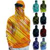 Herren Langarm Sonnen-Hoodie Schnelltrocknendes Angelshirt zum Laufen und Workout