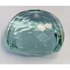 88-90 Ct Lab Created Sea Green Topaz Cushion Cut Stunning Certified Gemstone