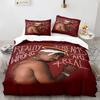 New 2 Pac Bedding Set Single Twin Full Queen King Size Tupac 2 Pac Bed Set Aldult Boys Kawaii Duvetcover Sets 3D