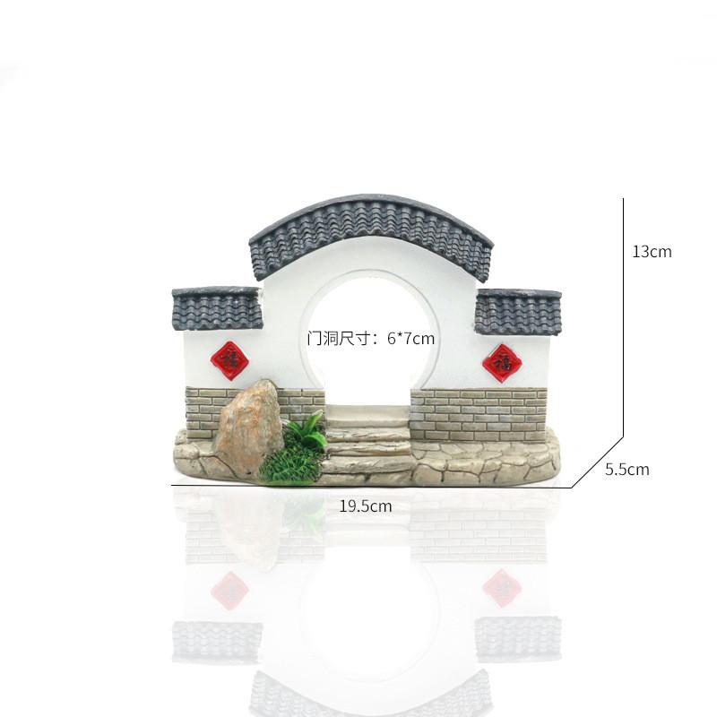 

Имитация Декорация Украшение для Аквариума Украшение Смола Украшение для Аквариума Ландшафт Аквариума Модель Дома Украшение для Аквариума