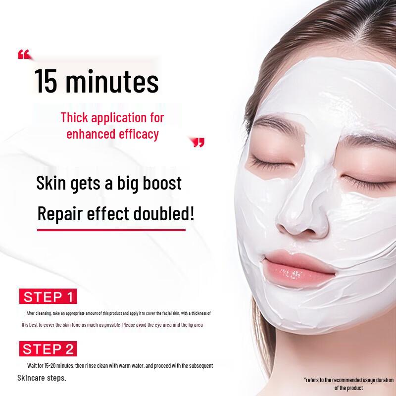 Pofuyan Łagodząca Maska Naprawcza na Zimno z Rekombinowanym Kolagenem Typu III