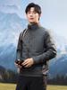 Men's Lightweight Down Jacket: 2025 Autumn/Winter Stand Collar Short Duck Down Coat