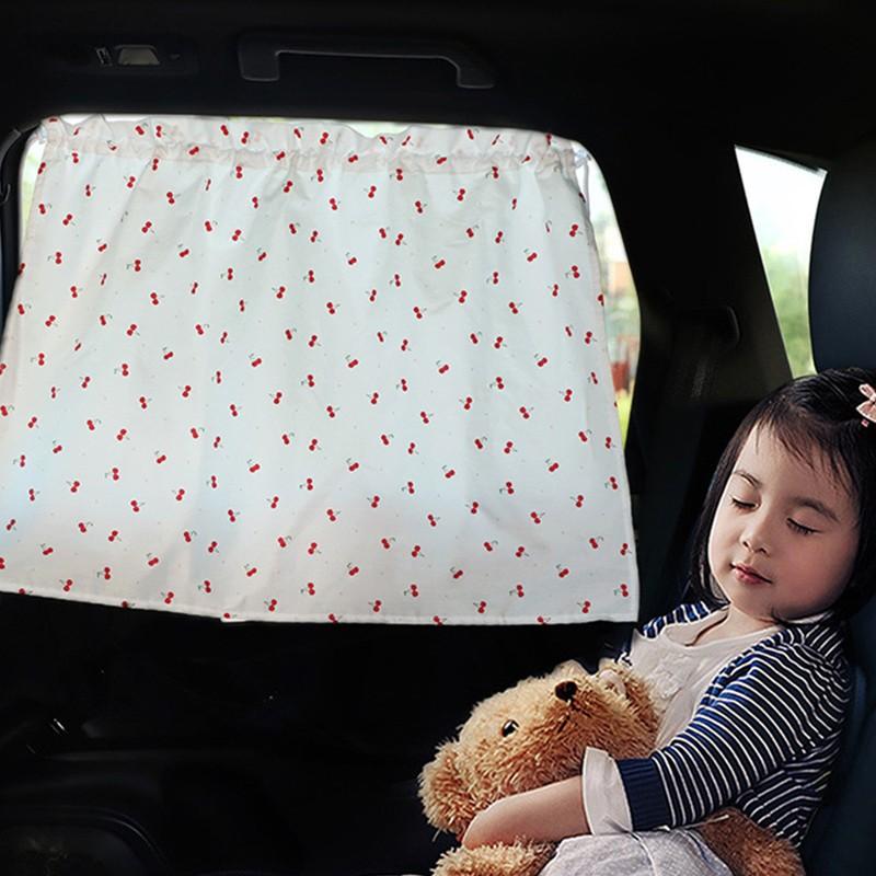 

Ins Дети Черри Автомобиль Фон Ткань Стены Tapestry Sun Shade Боковое окно Тени Занавес Солнцезащитный крем Теплоизоляция Ткань