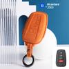 Alcantara For Toyota Rav 4 Xa50 Camry Corolla Suede Car Key Case Shell Remote Cover Keychain Protector Auto Accessories