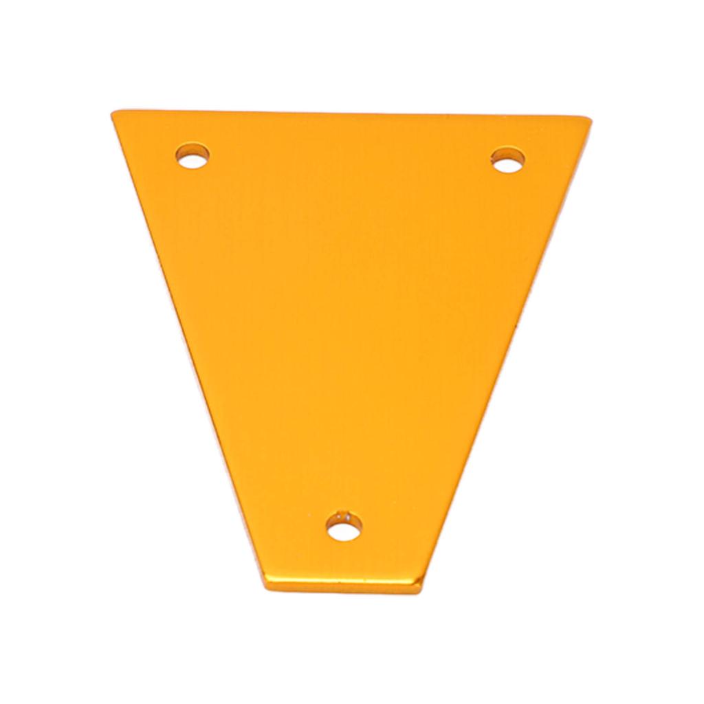 Guitar Truss Rod Cover Plate 3 Hole Metal Iron Electric Guitars Parts Accessories Golden