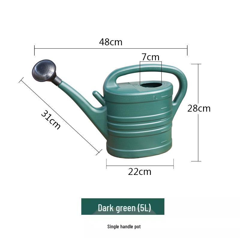 Versatile Large Capacity Watering Can for Gardens, Nurseries, and Balconies