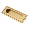 Brass Recessed Handle 105x38x11.5mm With 2 Installation Screws Invisible Finger Pull Flat Finger Pull Design Flush Pull Handle