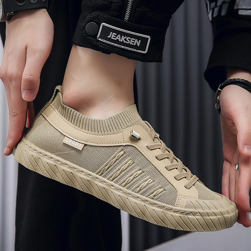 Laufschuhe Bequeme, leichte, lässige Herren-Sneaker, atmungsaktiv, rutschfest, verschleißfest, Outdoor-Walking-Männer-Sportschuhe