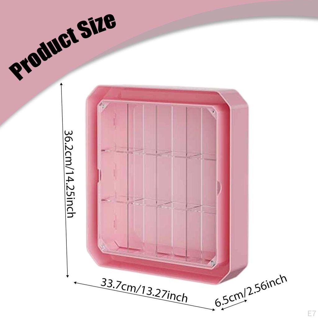 Figure Display Case Organizer Box Stand Desktop Gift Household Showcase Storage Cabinet for Mini
