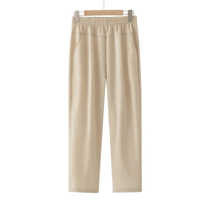 LangSha Women's Casual Straight-Leg Pants