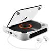 D Player Portable BT Music Player CD Runner with Dust Proof Cover A-B Repeat Timer Remote Control External Playback Function