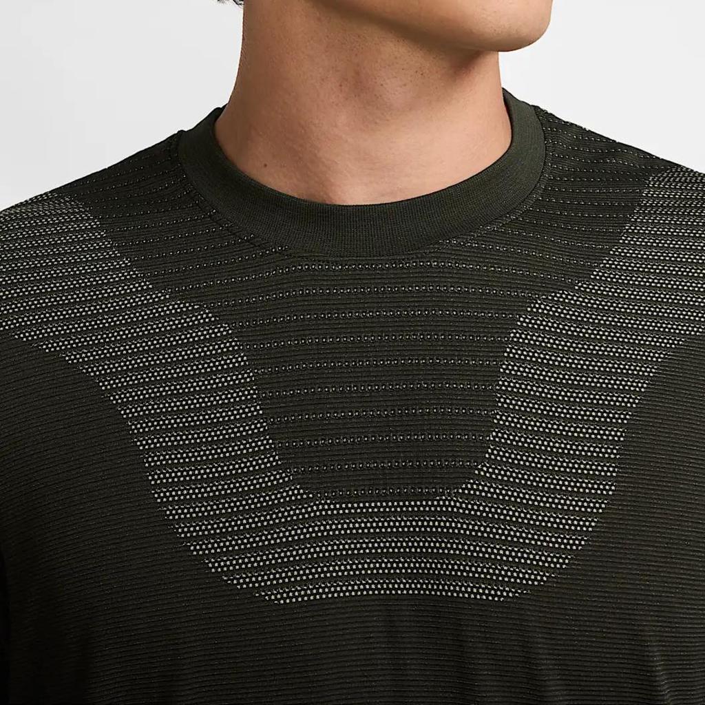 Nike Dri-FIT ADV SS25 Delta River ACG Series Soft Comfortable Breathable Fitted Long Sleeve T-Shirt Men Tops Dark-Gray FV8906-355