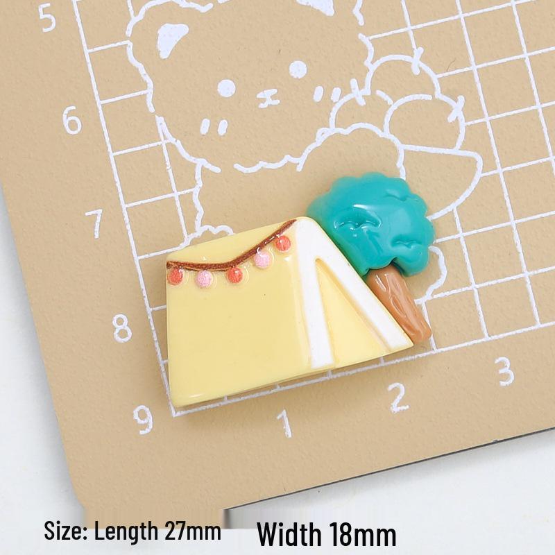 Spring Cartoon Resin Shoe Buckles DIY Hair Clip Accessories