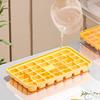 New 34/68 Compartments Ice Cube Mould Press Type With Lid Home Ice Box Ice Tool Ice Compartment Boxs Gifts