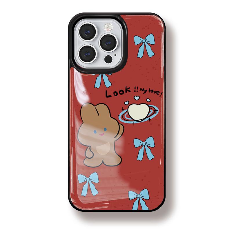 

Чехол Zhitai Cartoon для iPhone 15/14 Pro Max и 16, 13, 11, Huawei Mate 60 Pro iPhone 14 Pro