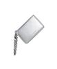 Ames-Worldwide Key Chain Card Wallet Silver (Am2Esuab64A)