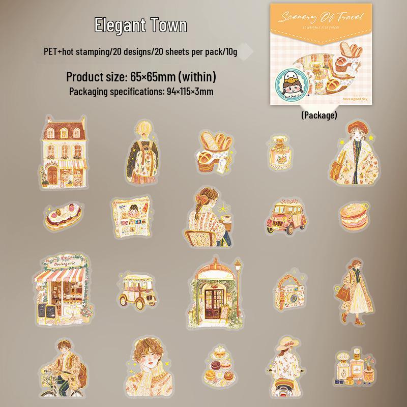 Paquete de Pegatinas para Mascotas de Día Maravilloso: 40 Hojas de Decoraciones para Diario de Flores Secas con Cera de Sellado