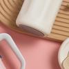 CORELLE COORDINATES Stinless Steel Vacuum Mug Tumbler (1.25L) with Straw Pink/White