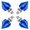 Pointed License Plate Screws, Car and Motorcycle Modified License Plate Frame Fixing Screws, Pointed Decorative License Plate Screws