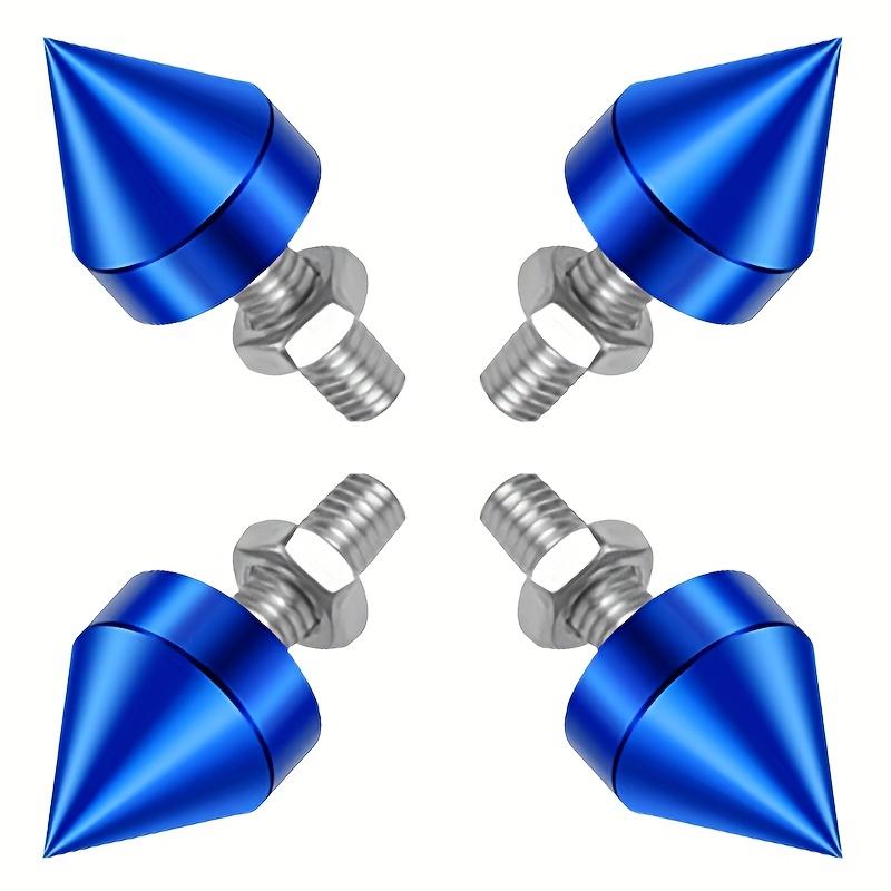 

Pointed License Plate Screws, Car and Motorcycle Modified License Plate Frame Fixing Screws, Pointed Decorative License Plate Screws 1pc синій