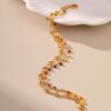 Bohemian Candy Color Rice Bead Ethnic Style Exotic Anklet For Women