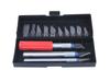 Set of Precision Knives, 16 Pcs.