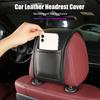 Leder Autositz Kopfstütze Schmutzabweisende Schutzhülle Für Citroen C4 C3 C5 C1 C2 Berlingo Celysee Cactus Picasso Aircross Saxo Grand