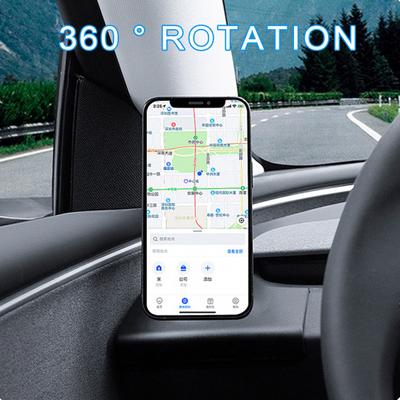 Car Magnetic Phone Tesla Holder for 3 Model 2024 360 Degrees Rotary Adjustable Auto