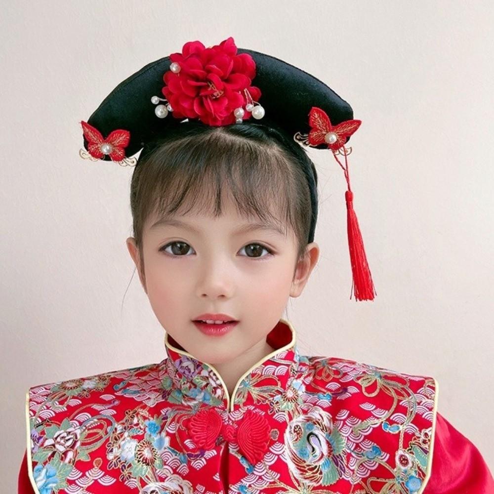 Pearl Hanfu Headband Bow Ancient Style Hair Hoop Antique Chinese Style Headwear  Headwear