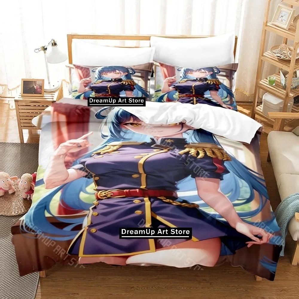 3D Print Chained Soldier Anime Bedding Set Single Twin Full Queen King Size Bed Set Adult Kid Bedroom Duvetcover Sets Anime Bed