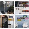 Europe City Plate Metal Sign - Vintage Tin Wall Decor for Bar