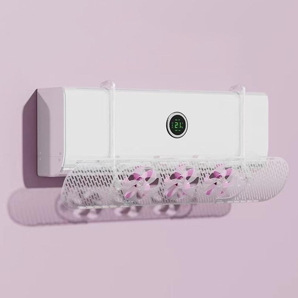 

Hanging Scalable Air Guide Plate Anti Direct Blowing Air Diverter Cover Pregnant Women розовый