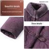 Hengyuanxiang Winter Cotton Jacket: Chinese Style for Elderly Women, Perfect for Grandma's Birthday or Mom's New Year Celebration
