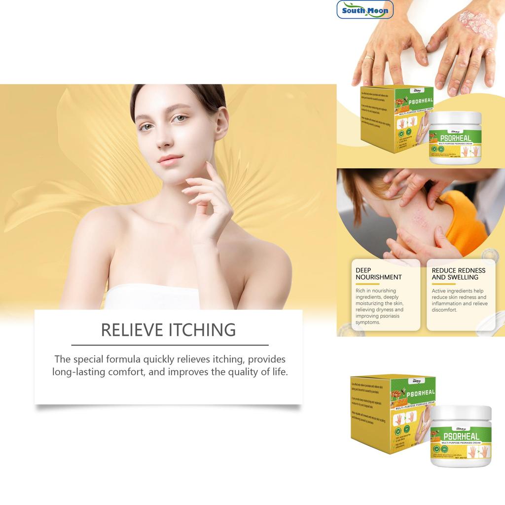 Nourishing Moisturizing Skin Cream South Moon Eczema Care Body Hands Feet 30g
