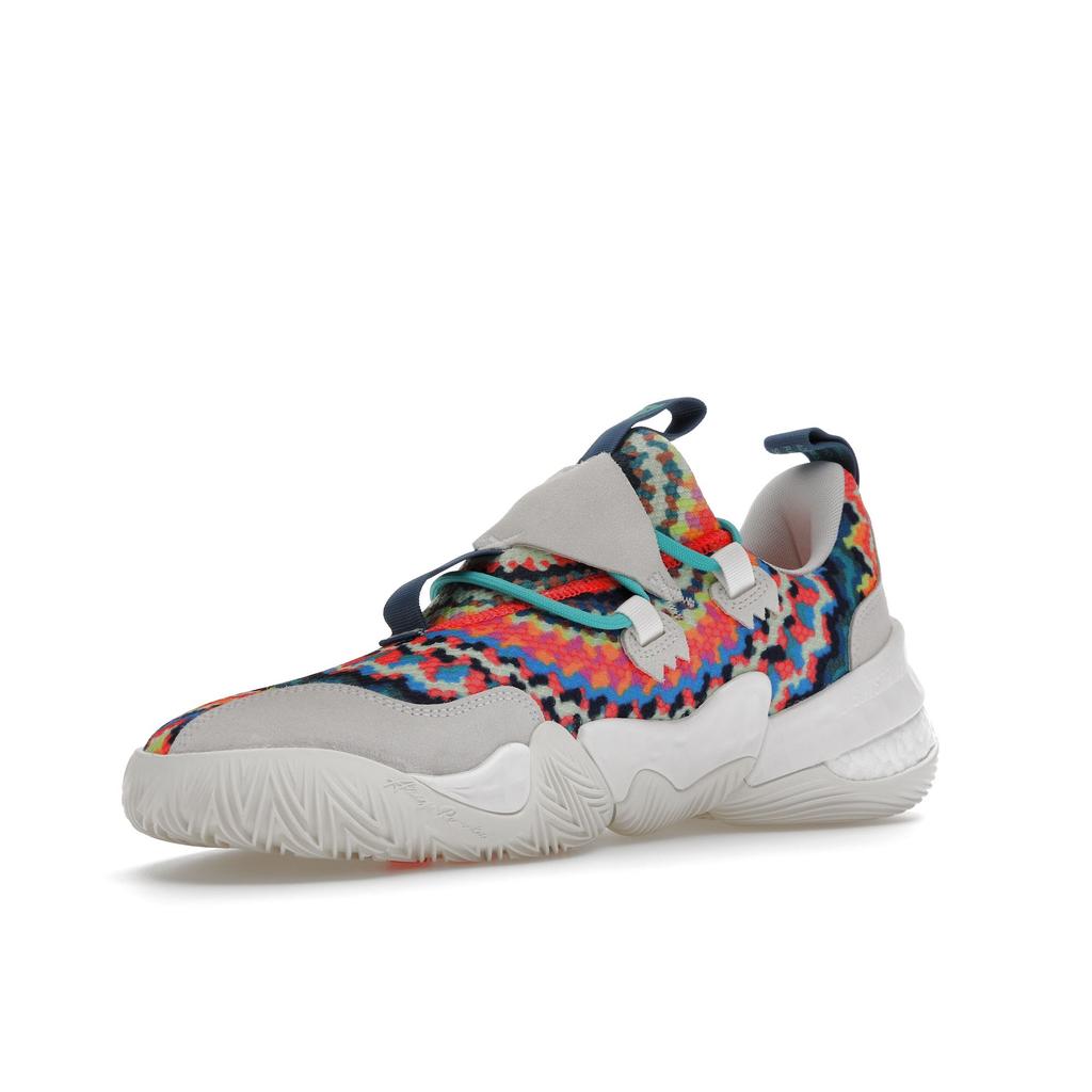 Adidas Trae Young 1 Tie-Dye Unisex Sneakers Multi-Color Chalk-White Mint-Rush GY0295