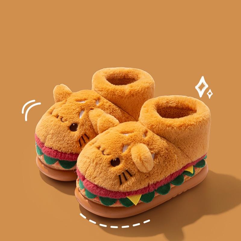 

Модные Креативные Зимние Женские Плюшевые Тапочки Капибара Кот Дизайн Задник Закрытый Теплые Домашние Ботинки Удобные Парные Тапочки 36-37