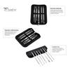 7Pcs Blackhead Remover Tool Kit Acne Needle Set for Face Skin Blemish Extractor with Storage Box Stainless Steel Pimple Popper Set for Acne Calluses