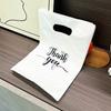 100Pcs Thank You Bag Gift Plastic Shopping Bag Tote Bag 20*30Cm Gift Bag Birthday Wedding Party Favors Candy Cookie Wrapper Bag