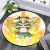 Lucy Heartfilia pattern round rug,Carpet Rug for Living Room Bedroom Playroom ,Non-slip Floor Mat,Holiday Gifts and Birthday Gifts.