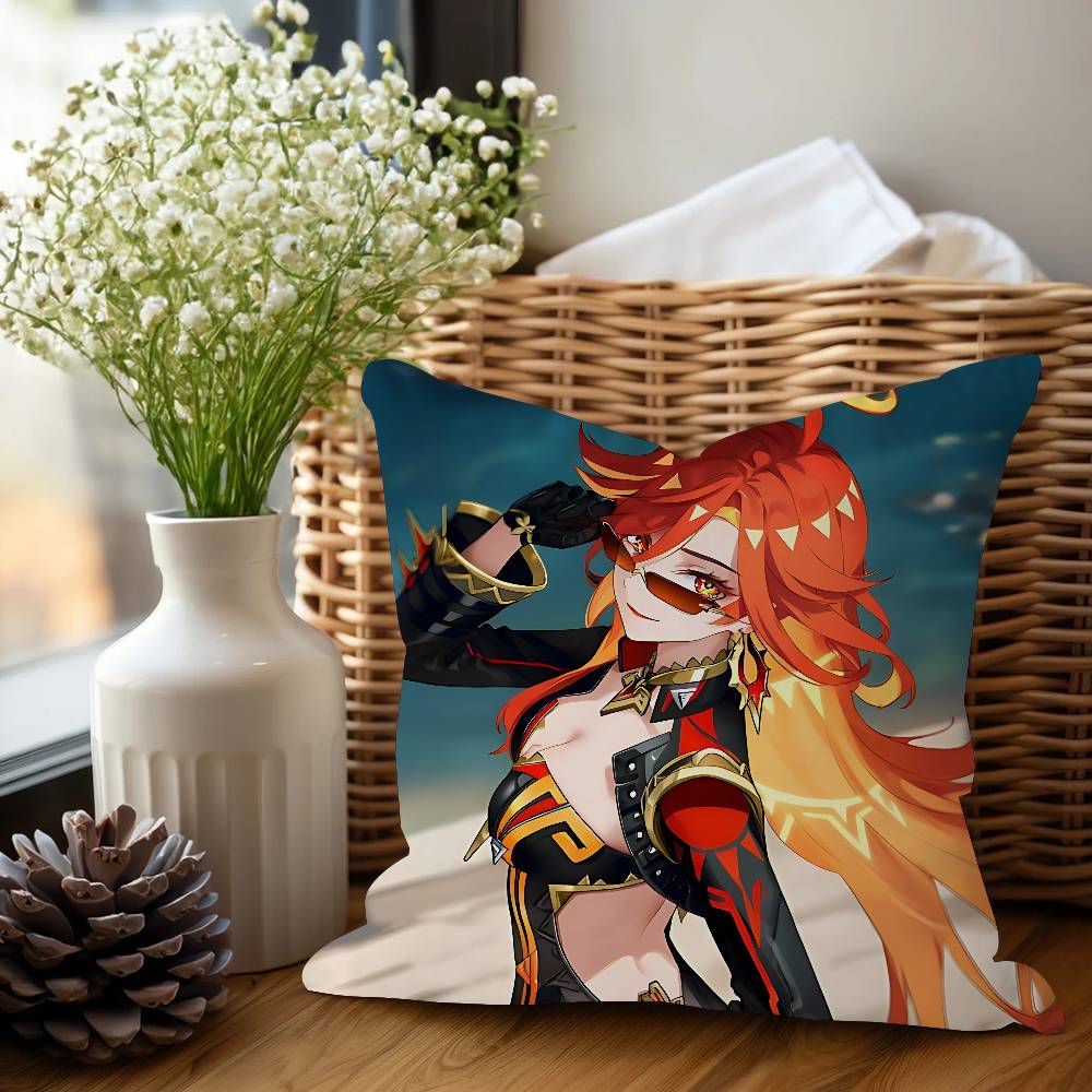 Mavuika Anime Personalized Pillow Dust Cover Bedroom Kids Party Decoration Pillowcase Birthday Children Gift
