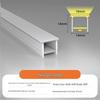 Flexible Silicone Sleeve LED Strip Light for Seamless Hidden Installation in Living Room