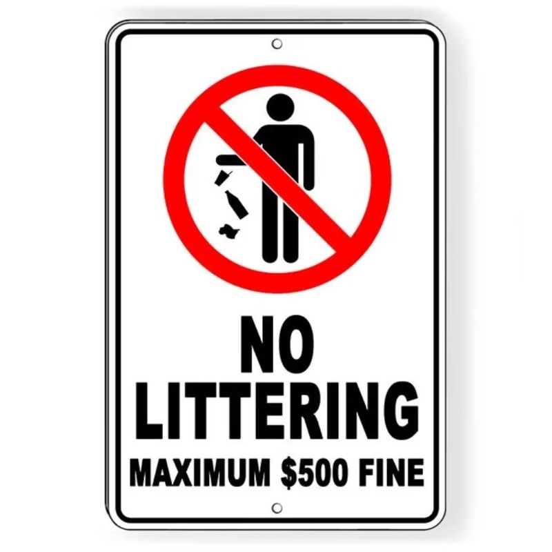 Decorative Metal Wall Art Sign 20x30cm
