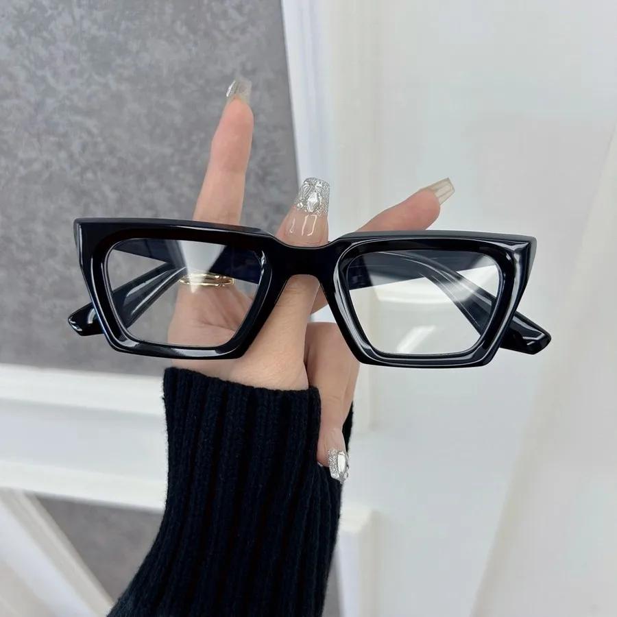 

Fashion Elegant Square Eyeglasses Frames Women Men Transparent Clear Brand Designer Optical Casual Frame Oculos