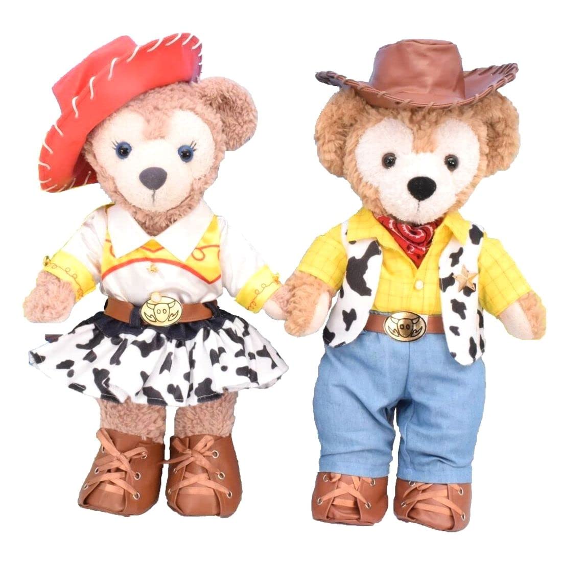 

Bear Mail Order Duffy ShellieMay Clothes Costume Toy Story Woody Jessie S Size [Teddy Alice] & Dress-up & (No Body) (Pair 1)