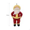 Christmas Decoration Ornaments Resin Santa Claus Pendant for Party Supplies