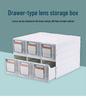 Durable Drawer-Type Lens Storage Box: Special Eyeglass Inventory Classification & Gridded Management Cabinet
