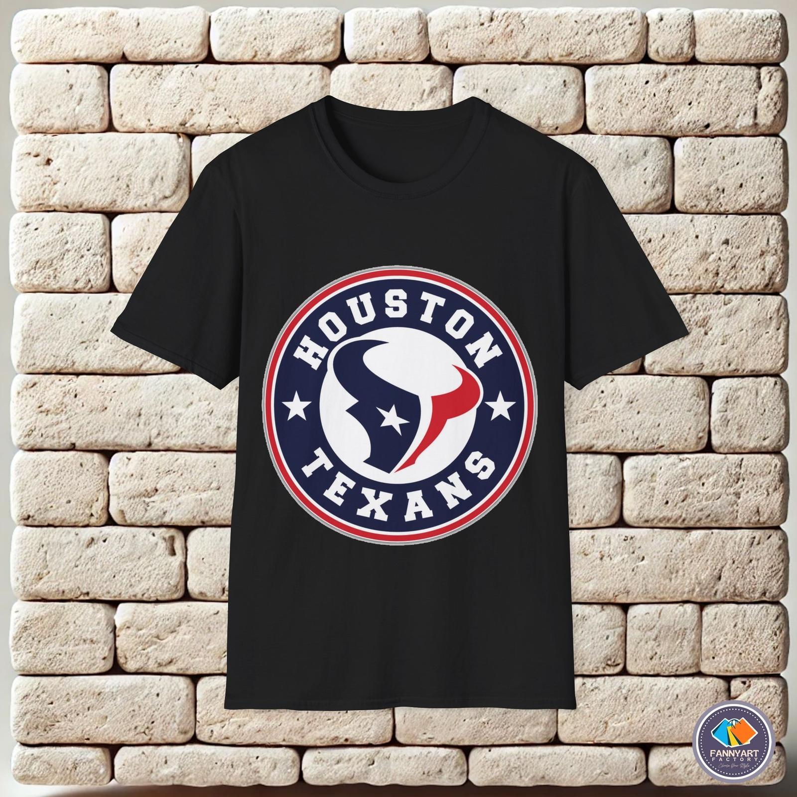 Houston Texans American Football Club Logo Unisex T-Shirt S