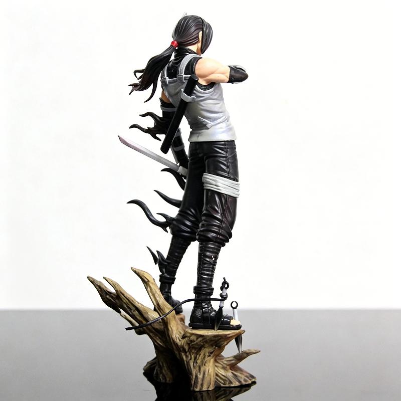 23cm Anbu Uchiha Itachi Anime PVC Figure Naruto Shippuden Collectible GK Statue Model Desktop Ornament Ninja Toy Gift For Fans